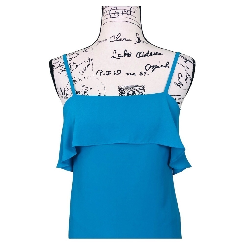 Tibi Ruffle Tank Dress - Picture 2 of 11